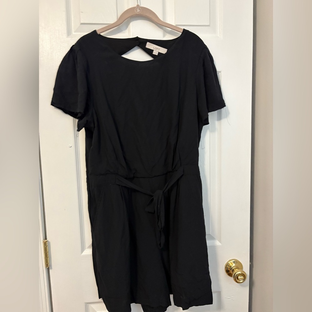 LOFT Black romper